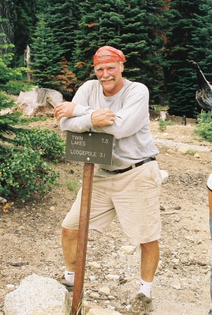 trails end after a nice hike in the Sierra high country...7/4/06.