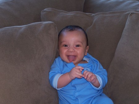 Our son Ario Stiles Merrill @ 2-months