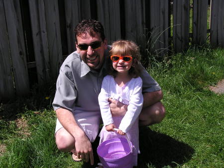 Easter 2006 with my daughter Haleigh