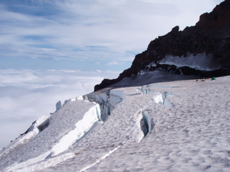 Mt Rainier High camp