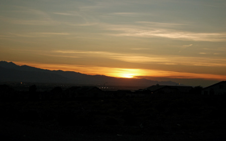 Sunset In Las Vegas