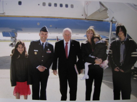 Picture with VP Cheney