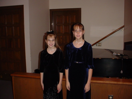 Jenna & Jessica Piano Recital
