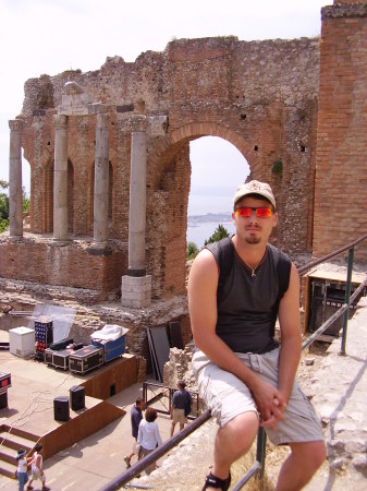 Greek Ampitheater in Taormina, Sicily