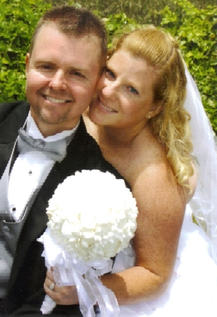 John and I on our wedding day 5-26-07
