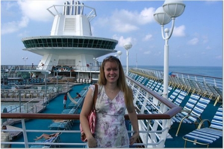 The cruise would have been great...if I hadn't been 10 weeks pregnant! Talk about sick...