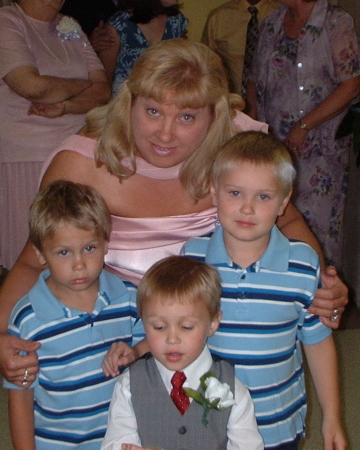 Edna & grandsons