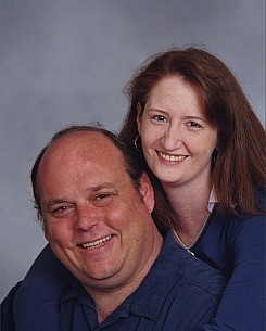 My husband Douglas and I (spring 2006)