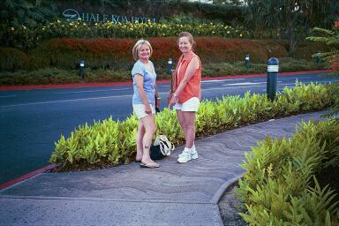 Visiting Honolulu, Hawaii, July 2004