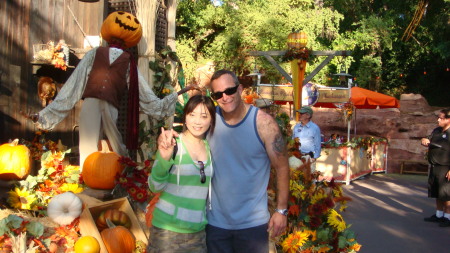 Victoria and Me in Disneyland