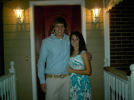 My son Austin & his Homecoming Dance date.