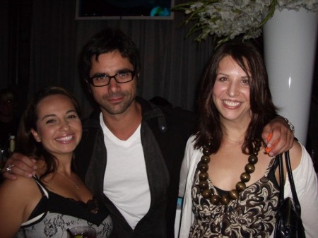 My Daughter, Stephanie (rt), in LA w/John Stamos