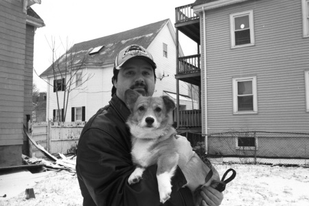 Gary and our pup Ginja