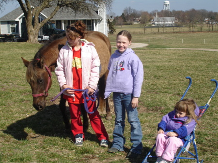 The Girls at the Barn With Tilly