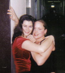 Anna & I before he head out to Town, Giessen Germany 2003