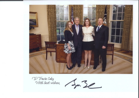My meeting with President Bush