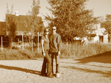 Robin & I in Montana