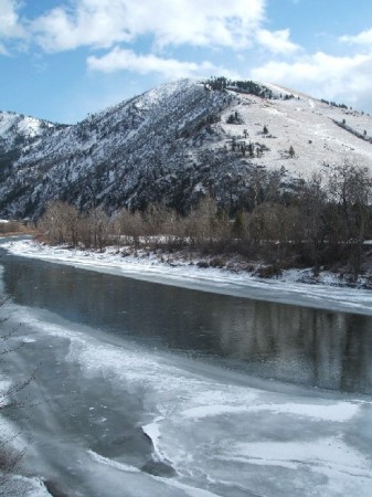 Spring Thaw of the Clark Fork River