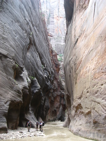 Hiking Zion Narrows