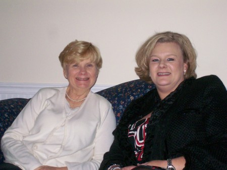My mom and me Christmas 2007