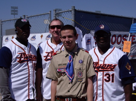 The eagle Scout and the All Stars