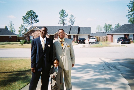 Me and the boys on Easter 2006