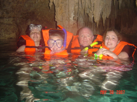 cave diving