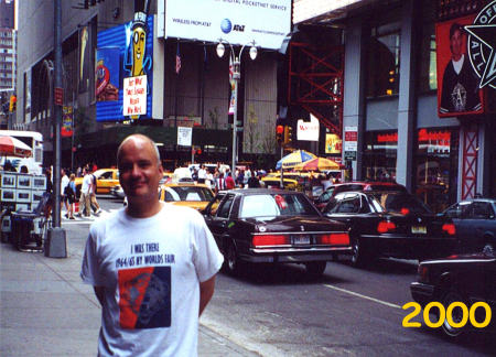 In NYC, 2000.
