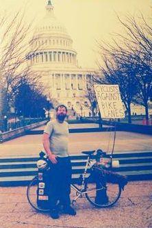 Picketing the 2004 Bicycle Advocacy Conference