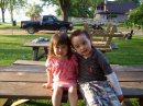 My two grandkids, Halle age 2 and Noodin 5