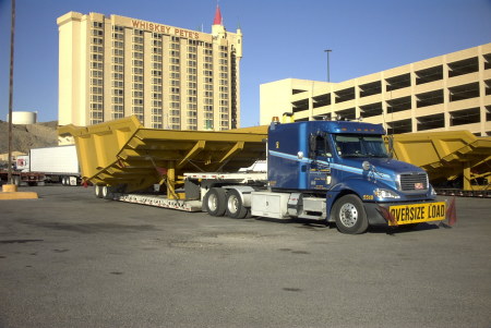 super load  24' wide in las vegas,nv.