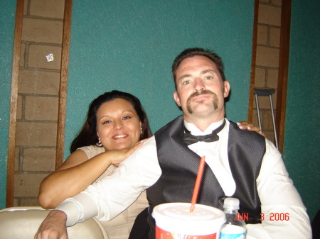 At a friend wedding June 3, 2006