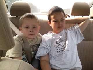 my two boys...Ben and Mikey