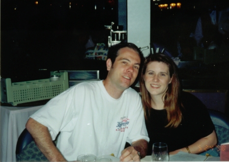 Me with my wife Angela on a cruise