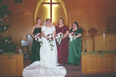 The bridal party (you might recognize some of these faces!)