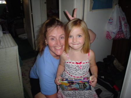 My niece Izzy and me on Labor Day 2008