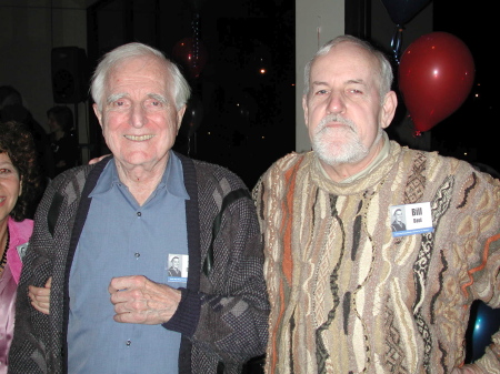 Me and Doug Engelbart (inventor of mouse, windows, menus, display editing)