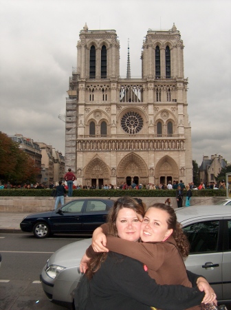 Ashley and I at Notre Dame