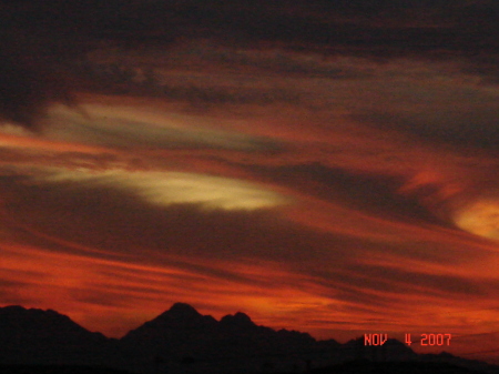AZ Sunset 11/4/07