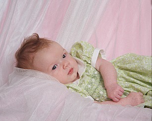 Our Daughter Gwendolyn at 3 months old