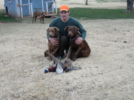 2005 Pheasant Hunting Trip to Kansas - Me and the Boys