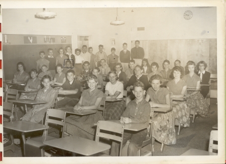 George McCann 8th. grade class, 1960