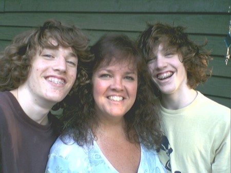 Me and our twin boys!