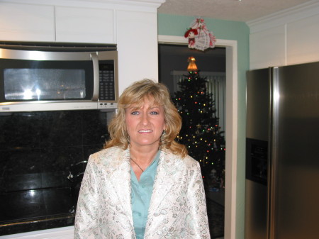 Rhonda at home, Christmas 2005