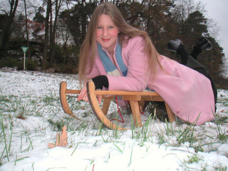 me on my sled