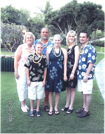 My family in Hawaii (The Big Island) Feb. 2006