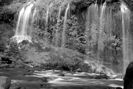 Waterfall in Dunsmuir, Ca