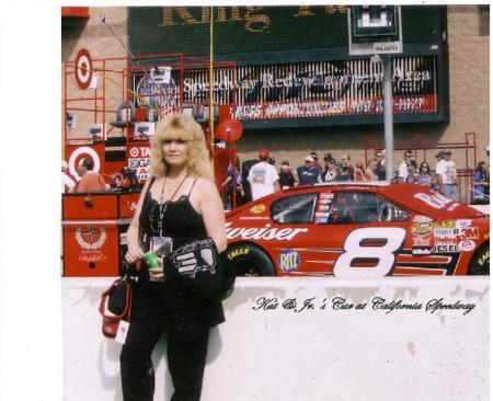 Kat & Jr.'s Car at California Speedway