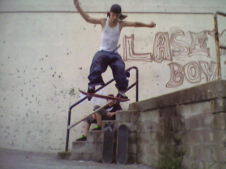 My son Jimee doing high jump