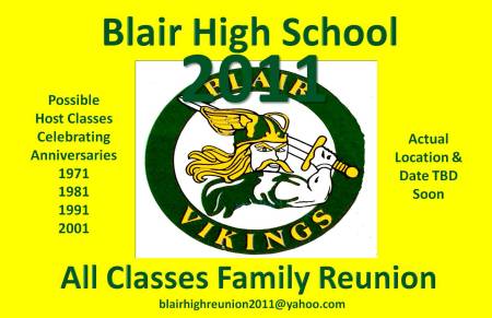 2011 Blair All Class Family Reunion